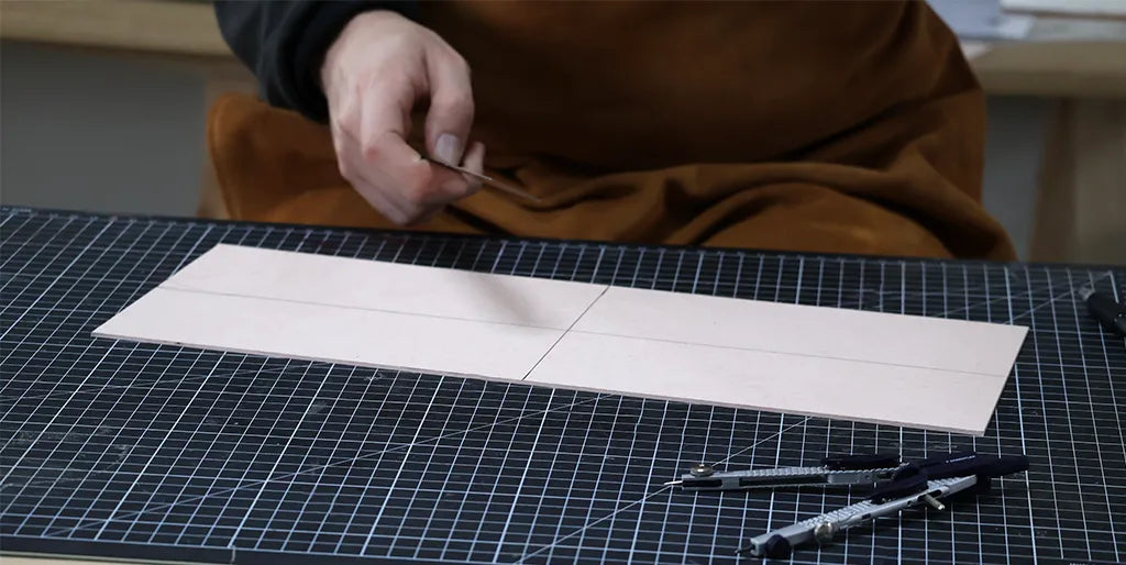 Die Mitte nachzeichnen