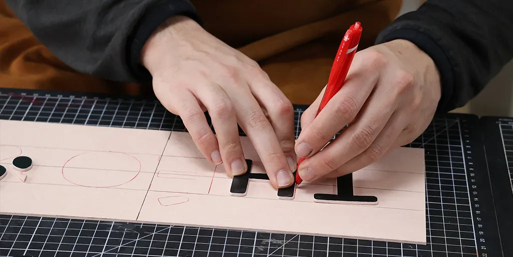 Buchstaben nachzeichnen