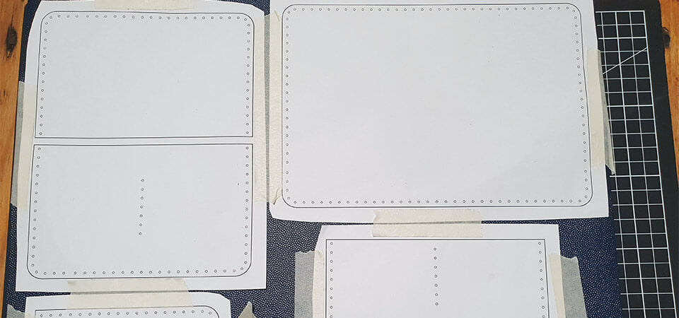 Leather passport holder