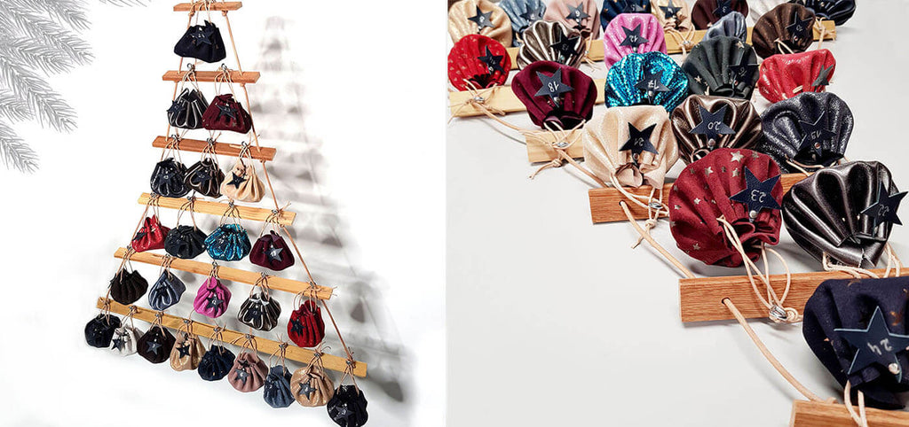 calendrier de l'avent cuir