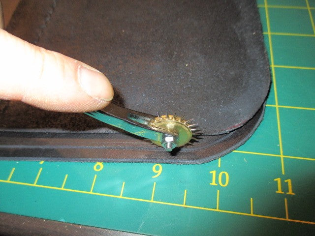 tutoriel sacoche moto cuir