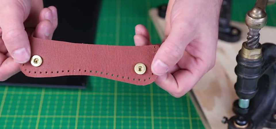 Blague à tabac en cuir