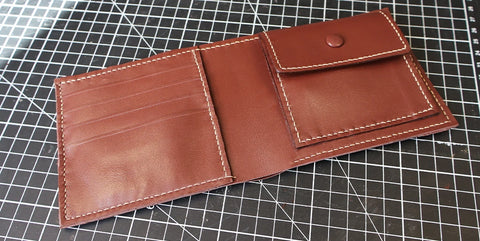 tuto portefeuille en cuir