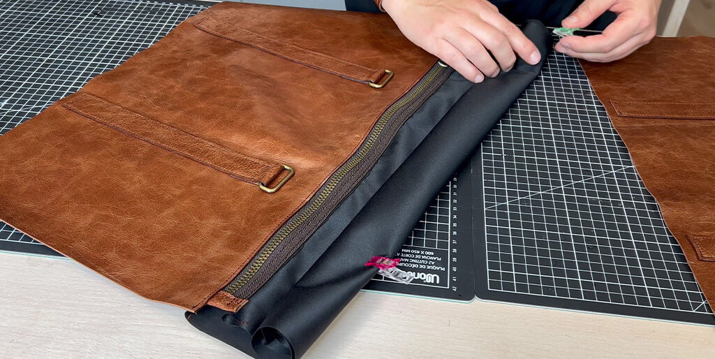 tuto sac de voyage cuir