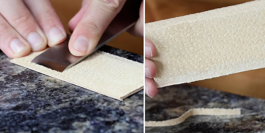 parage du cuir de porc soufflet