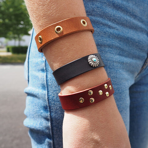 Lederarmband