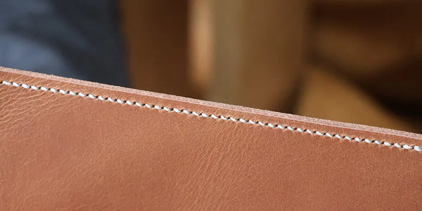 couture point anglais avec griffe à frapper