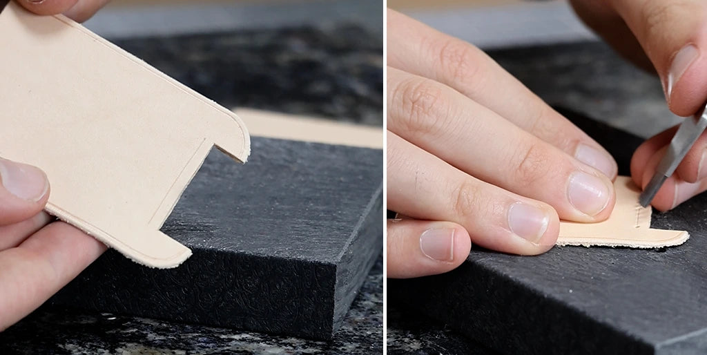 tracer ligne de couture côtés