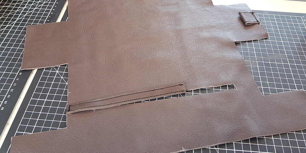 DIY Kulturbeutel aus Leder