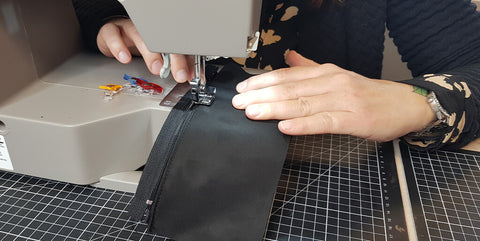 DIY trousse maquillage cuir