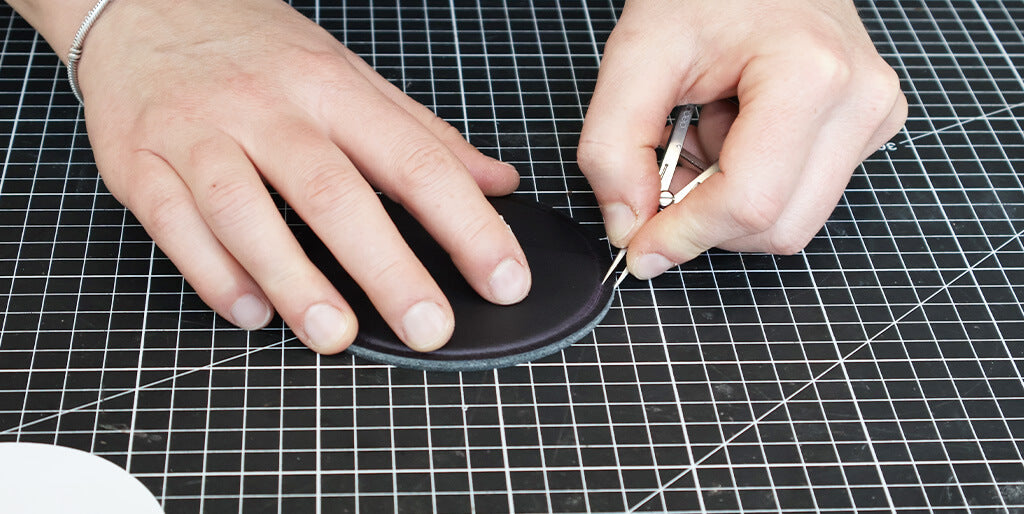 DIY sous verres en cuir