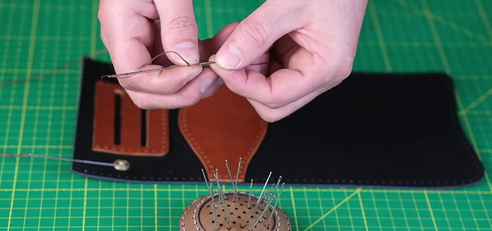 Blague à tabac en cuir