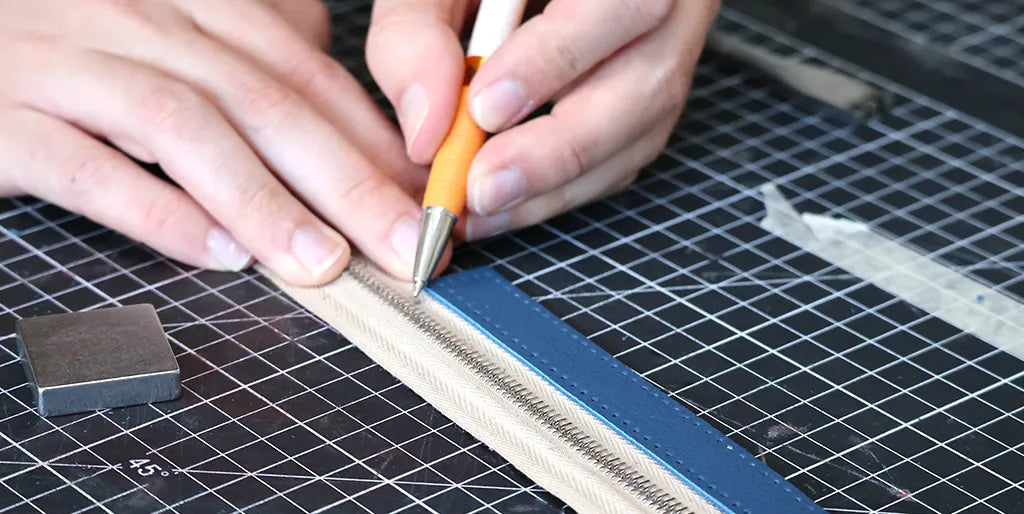 Cut the zipper