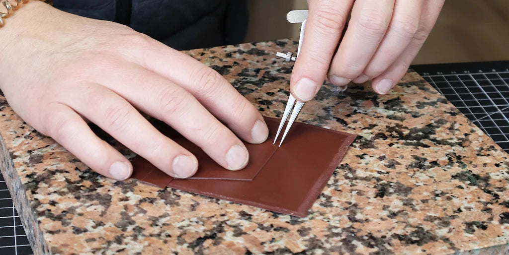 tuto portefeuille en cuir