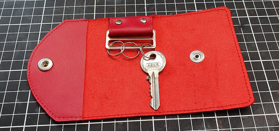 étui à clé DIY