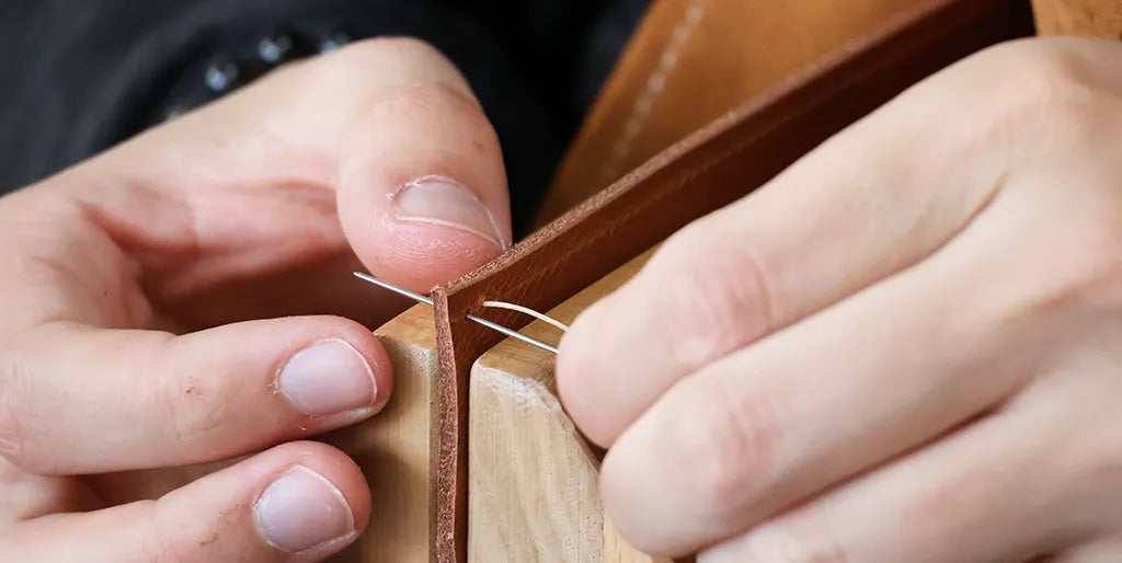 début couture point anglais