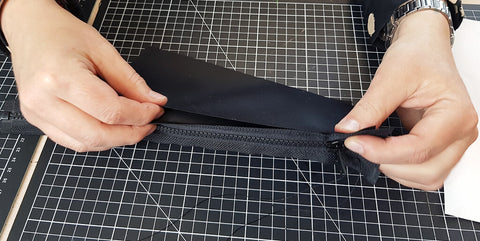 DIY Kulturbeutel aus Leder