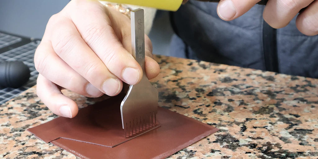 tuto portefeuille en cuir