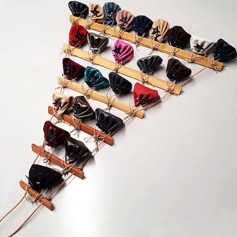 leather & wood advent calendar