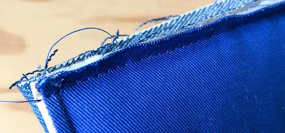 Tuto pochette cuir matelassé