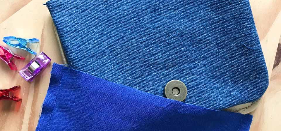 Tuto pochette cuir matelassé