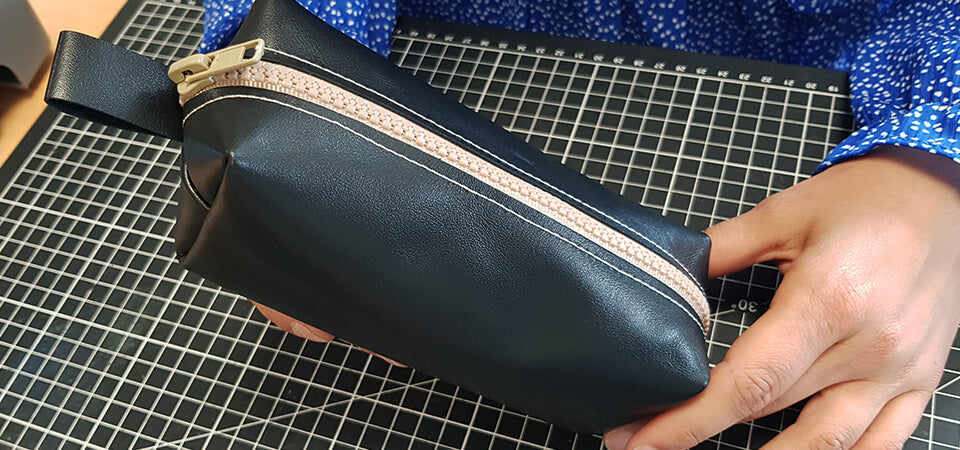 Trousse en cuir diy