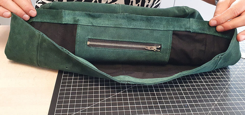 sac cabas en cuir tutoriel