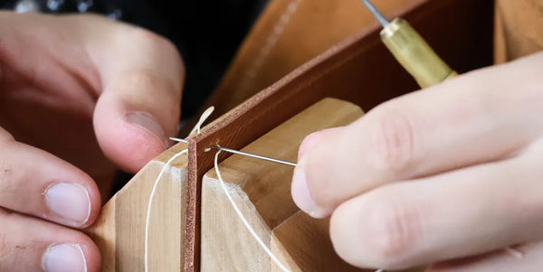 Début couture point anglais