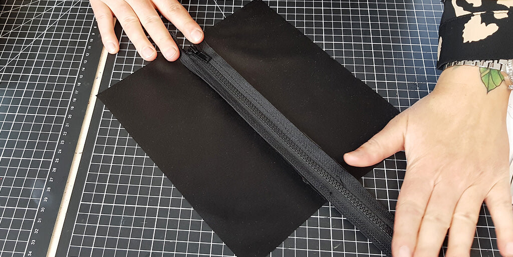 DIY Kulturbeutel aus Leder