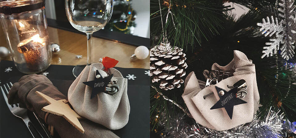 leather & wood advent calendar