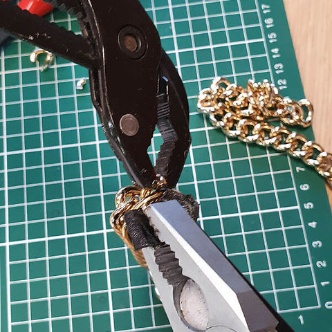 DIY bag chain