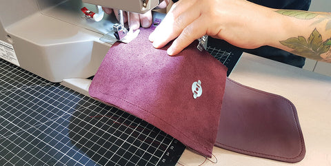 DIY pochette en cuir