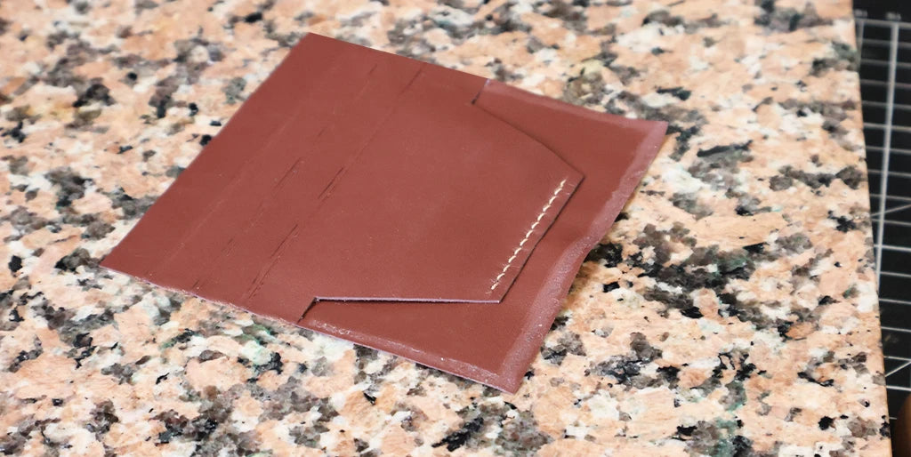 tuto portefeuille en cuir