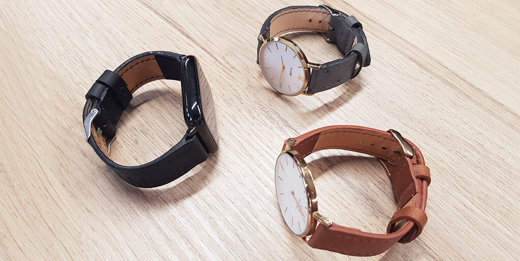 bracelet de montre en cuir