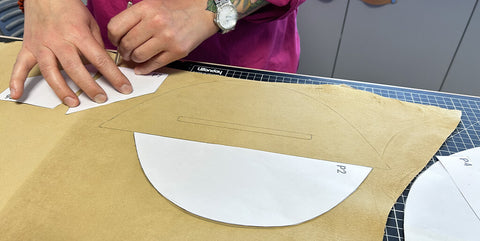 Pochette banane cuir tuto