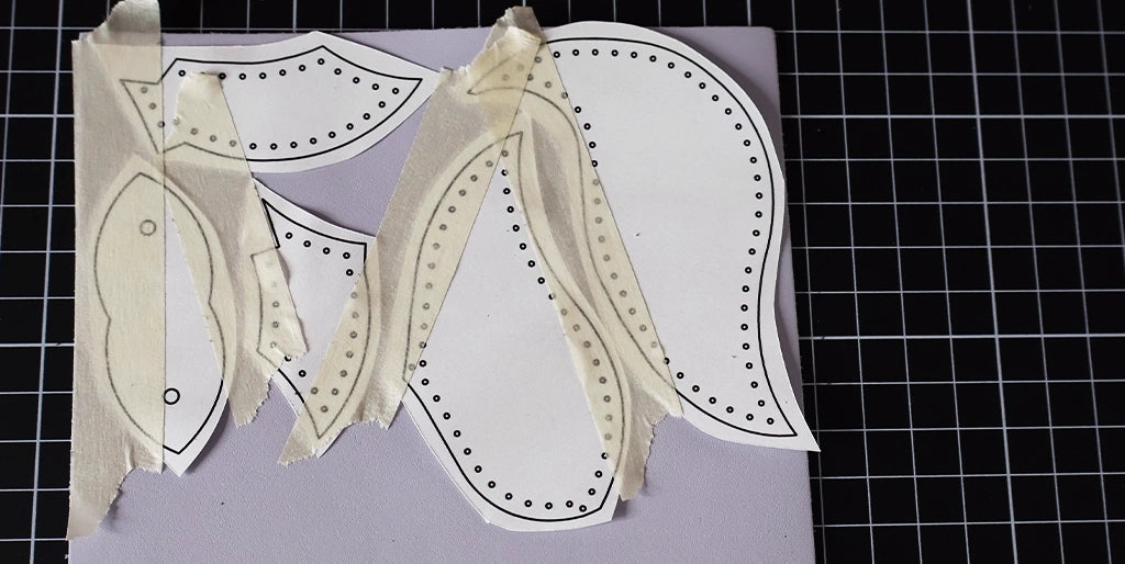 positionner pièces couture