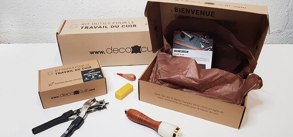 kits outils pour le travail du cuir