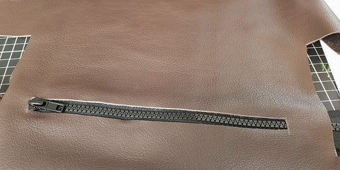 DIY Kulturbeutel aus Leder