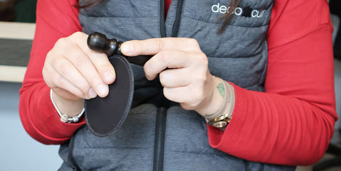 DIY dessous de verres en cuir