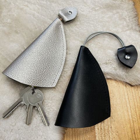 DIY leather key ring