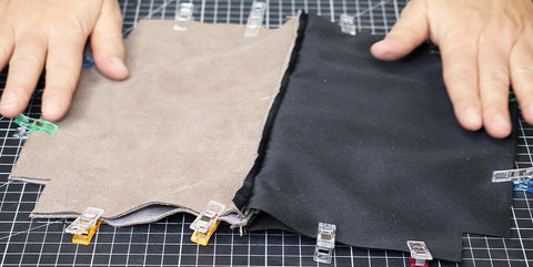 DIY trousse en cuir
