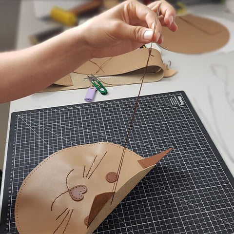 tuto sac à dos chat