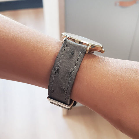 bracelet de montre en cuir