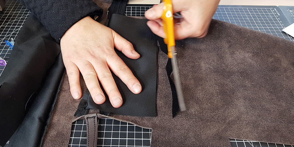 DIY Kulturbeutel aus Leder