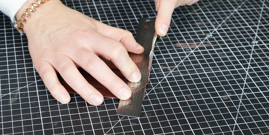 tuto portefeuille en cuir