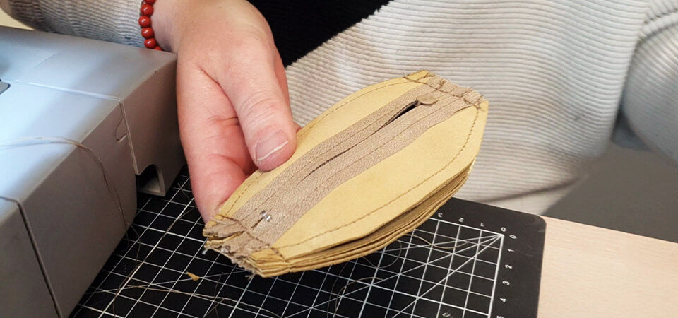 Porte-monnaie grain café