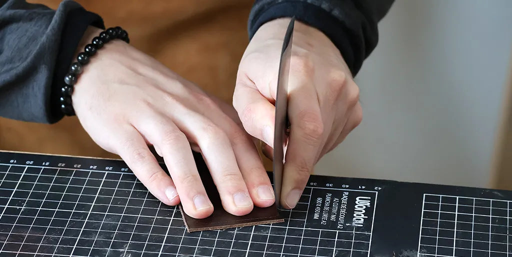 Leather cutting