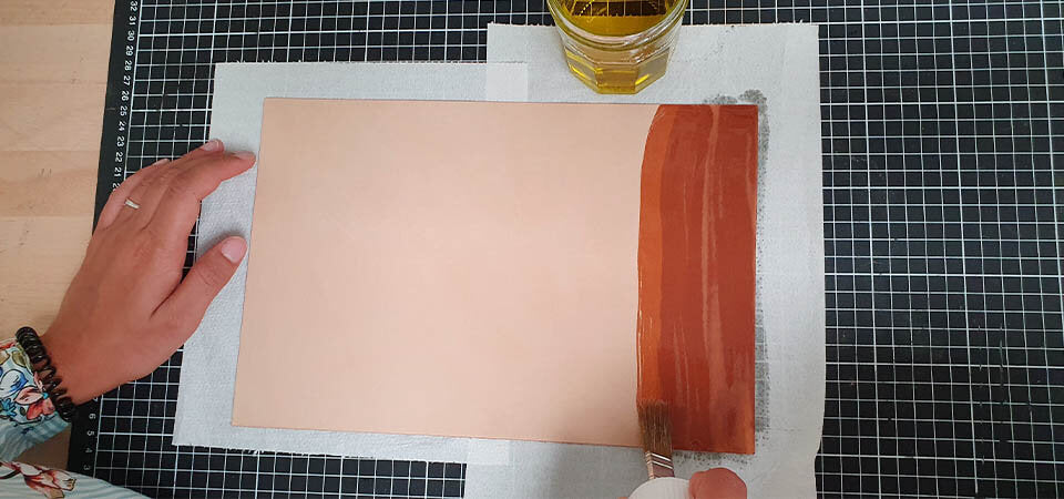 DIY petite pochette cuir