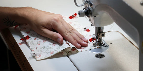 Sew the pocket sides