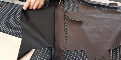 DIY Kulturbeutel aus Leder